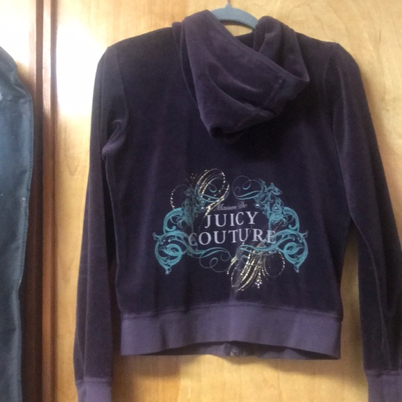 Purple zip up hoodie - Picture 2 of 3
